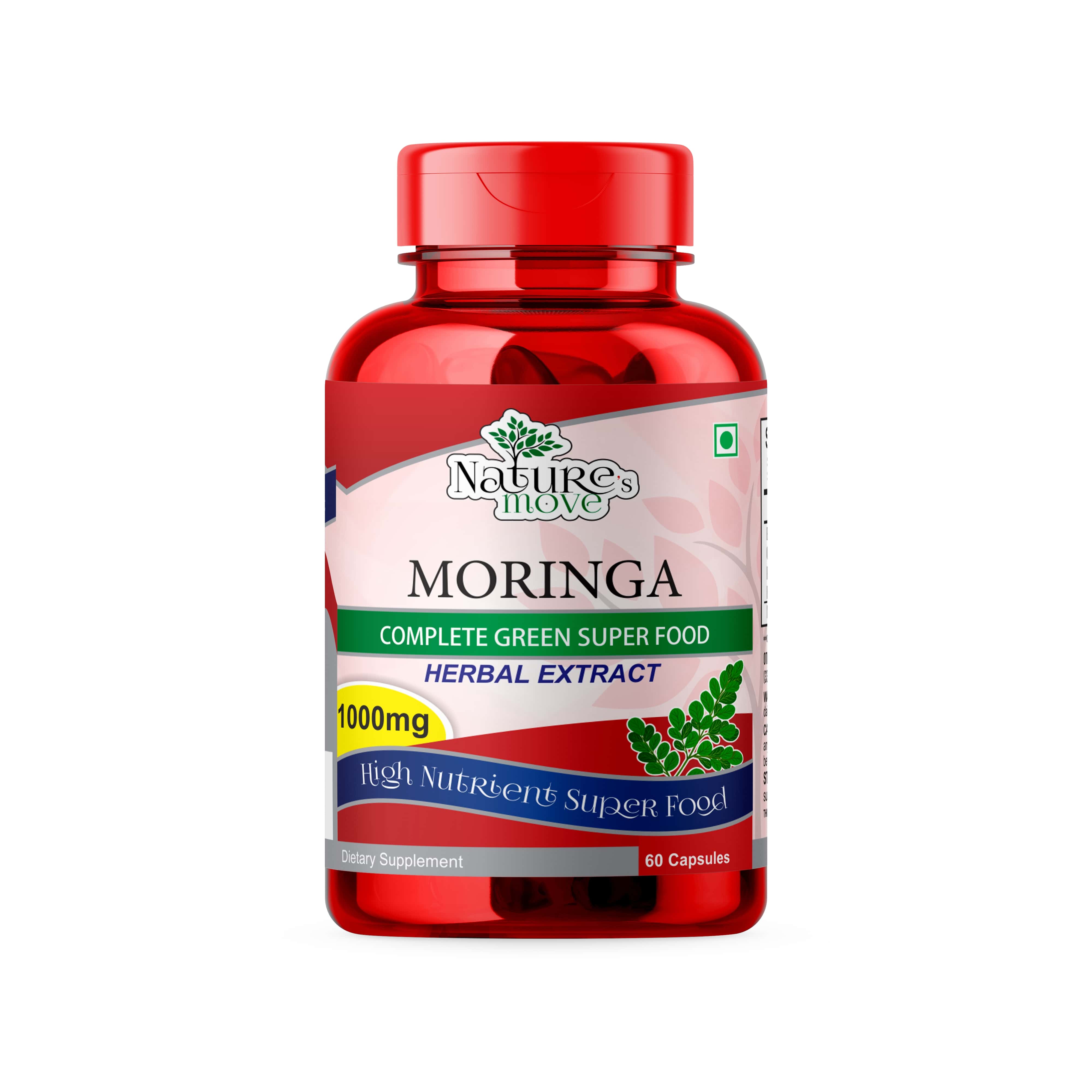 Nature's Move Moringa 1000mg 